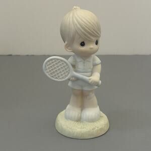 1985 Precious Moments Serving The Lord Figurine (Boy) (100293) NO BOX